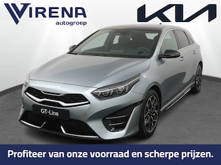 Kia Ceed 1.5 T-GDi GT-Line - Prijs incl. Inruilpremie - Cruise Control - Climate Control - Navigatie - Stoel/Stuurverwarming - Fabrieksgarantie Tot 2032