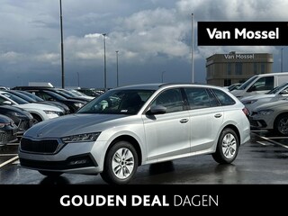 Skoda Octavia Combi 1.0 e-TSI Business Edition 110 PK | Automaat | Trekhaak | LED Koplampen | Navigatie | Climate Control | Adaptive Cruise Control | Travel pakket | Apple Carplay/Android Auto | Elektrische achterklep | Parkeersensoren | Lichtmetalen velgen |