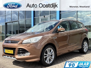 Ford Kuga 1.6 Titanium Plus 150PK Trekhaak Camera Cruise Elek. Achterklep Navi Blind-Spot Parkeersensoren Xenon Voorruitverwarming *Compleet*