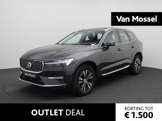 Volvo XC60 2.0 T6 Plug-in hybrid AWD Core Bright | 100% SOH | Apple Carplay/Android Auto | Achteruitrijcamera | Parkeersensoren | Navigatie | Stoelverwarming | Stuurverwarming | Trekhaak |