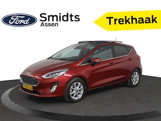 Ford Fiesta EcoBoost Hybrid 125 pk Titanium X | Pano | Winter Pack | Camera | Adapt. cruise | full LED | B&O | 100% dealer onderh.