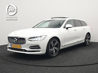 Volvo V90 T5 Inscription 255pk Automaat | Panodak | Trekhaak af Fabriek | Adaptive Cruise | Luxe Lederen Comfortzetels Massage & Memory | Head Up | Bowers & Wilkins | 360 Camera | BLIS | 20"L.M |
