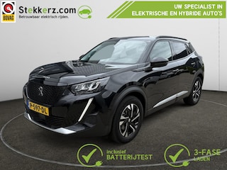 Peugeot 2008 EV Blue Lease Allure 50 kWh , 3-Fase, SOH 96%, 3D Camera, Keyless