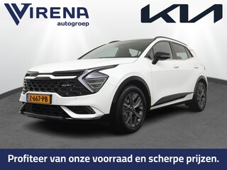 Kia Sportage 1.6 T-GDi Hybrid GT-Line Apple Carlpay/Android Auto - Cruise Control Adapatief - Dodehoekdetectie - Panorama Dak - Navigatie -  Stoel/Stuurverwarming - Trekhaak - Fabrieksgarantie tot 05-2031
