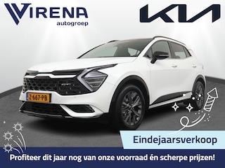 Kia Sportage 1.6 T-GDi Hybrid GT-Line Apple Carlpay/Android Auto - Cruise Control Adapatief - Dodehoekdetectie - Panorama Dak - Navigatie -  Stoel/Stuurverwarming - Trekhaak - Fabrieksgarantie tot 05-2031