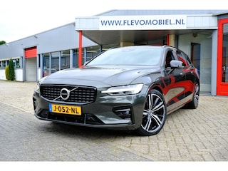 Volvo V60 2.0 B4 R-Design Aut. Pano|Half Leder|1e Eig|BLIS|HarmanKardon|LMV