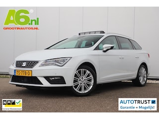 Seat Leon ST 1.6 TDI Xcellence Business Intense DSG Automaat Panoramadak Full LED Beats Audio Adaptive Cruise Navigatie Achteruitrijcamera Carplay Android 17 inch LMV