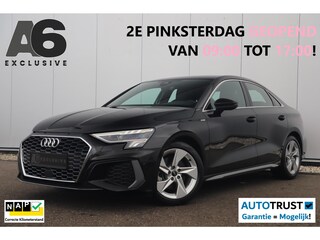 Audi A3 Limousine 30 TFSI S Line Sport edition Automaat Virtual Cockpit LED Matrix S Sportstoelen Half Leder Navigatie Clima Cruise Lane Assist Parkeersensor
