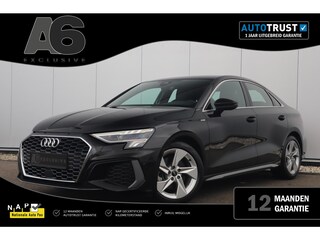 Audi A3 Limousine 30 TFSI S Line Sport edition Automaat Virtual Cockpit LED Matrix S Sportstoelen Half Leder Navigatie Clima Cruise Lane Assist Parkeersensor
