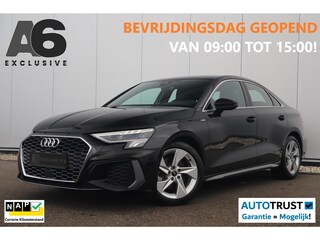 Audi A3 Limousine 30 TFSI S Line Sport edition Automaat Virtual Cockpit LED Matrix S Sportstoelen Half Leder Navigatie Clima Cruise Lane Assist Parkeersensor