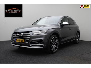 Audi Q5 3.0 TFSI SQ5 quattro 2018 Panoramadak | 360 Camera | Bang & Olufsen | Trekhaak | Luchtvering | Carplay | Cruise control | Climate control | Navigatie | Bluetooth | Digitaal dashboard | Stoelverwarming | B&O | Elek. verstelbare stoelen | Lederen bekleding