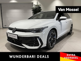 Volkswagen Golf Variant 1.5 eTSI R-Line Edition 116 PK | Automaat | Apple Carplay | 360 Camera | Stoelverwarming | Keyless | Stuurwielverwarming | Elektrische Achterklep | Parkeersensoren | Adaptive Cruise Control |
