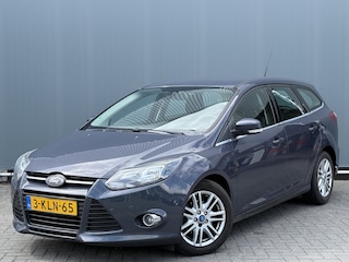 Ford Focus Wagon BWJ 2013 1.6 105 PK TDCI ECOnetic Lease Titanium CLIMA / CRUISE / LEDER / LMV / MULTIFUNCT. STUUR