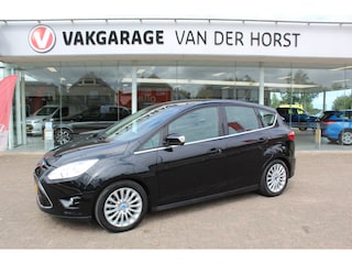 Ford C-MAX 1.6 EcoBoost Titanium , 150pk ,1500Trekgewicht Climate control , Trekhaak , Parkeersensoren , Cruise control Hoge zit