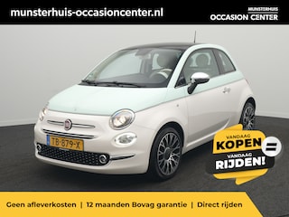 Fiat 500 0.9 TwinAir Turbo Collezione - RIJKLAARPRIJS - Airco - Cruise Control - Elektrisch Glazen Panoramadak