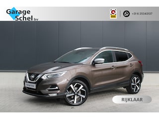 Nissan Qashqai 1.2 Tekna + 115pk - Pano - 360 camera - Navi - Leder - Memory - Trekhaak - Rijklaar