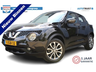 Nissan Juke 1.2 DIG-T S/S Connect Edition | Incl. 12 maanden Garantie | 360* Camera | Climate controle | Navigatie | Keyless start | Dodehoek detectie | Lane assist | Zwarte hemelbekleding | 17 Inch LMV | Origineel NL Auto | NAP |