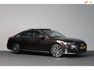 Audi A8 4.0 TFSI Quattro 571+PK BTW/ACHTERASBEST/KERAMISCH/B&O/SOFT/PANO/LEDER+MASSAGE/21" LMV/360 CAM/ACC/ECC/12 MND GARANTIE!