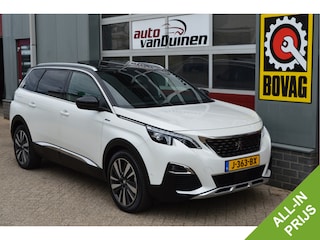 Peugeot 5008 1.2 PureTech Blue Lease GT-Line O.a: Afn. trekhaak, Pdc, Clima, Navi, Camera, Key-Less, Elektr achterklep, Etc... Rijklaar! All-In prijs !!