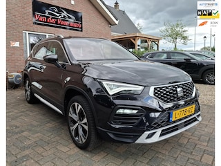 Seat Ateca 1.5 TSI Xperience Business Intense. Zeer luxe, o.a: carplay, verwarmde stoelen & stuur, leer, adap.cruise, elek a.klep.