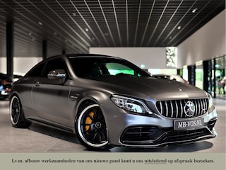 Mercedes-Benz Coupé 63 S Ceramic|Matte lak|Aerodynamica|Full Carbon|Performance stoelen|Burmester|BTW