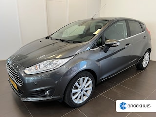 Ford Fiesta 1.0 EcoBoost 100PK Titanium | Navi | Clima | Cruise | Parkeersensoren V+A | Licht- & Regensensor | 16" Lichtmetaal | Metallic |