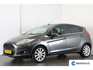 Ford Fiesta 1.0 EcoBoost 100PK Titanium | Navi | Clima | Cruise | Parkeersensoren V+A | Licht- & Regensensor | 16" Lichtmetaal | Metallic |