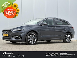 Hyundai i30 Wagon 1.5 T-GDi MHEV Premium / Airco/ Cruise control/ Stoelverwarming-verkoeling/ Kunstlederen bekleding/ Navigatie/
