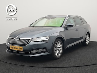 Skoda Superb Combi 1.4 TSI iV Business Edition Plus Plug In Hybrid 218pk Dealer O.H PHEV | Adaptive Cruise | 360 Camera | Lederen Sportstoelen Memory & Ventilatie | Keyless | Apple Carplay | Stuurverwarming | Navigatie | Virtual | DAB