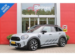 Mini Countryman 2.0 COOPER S E ALL4 UNTAMED | PANORAMISCH SCHUIF/KANTEL DAK | HARMAN KARDON PREMIUM AUDIO SYSTEM | FULL LEDEREN BEKLEDING | ELEKTRISCH BEDIENBARE VOORSTOELEN MET GEHEUGEN OP DE BESTUURDERSSTOEL | DRAADLOZE APPLE CARPLAY/ANDROID AUTO | DRAADLOZE TELEFOONLADER | NAVIGATIE | ACHTERUITRIJ CAMERA | FULL LED KOPLAMPEN | STOEL/VOORRUIT VERWARMING | 18" LICHTMETALEN VELGEN | HEAD UP DISPLAY | ADAPTIVE CRUISE CONTROL | UNION JACK ACHTERLICHTEN | KEYLESS ENTRY/START |