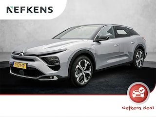 Citroën C5 X 1.2 130PK Business Plus | AppleCarPlay/AndroidAuto | LEER | Head-Up Display | Stoel/Voorruit/Stuurverwarming | Camera | Navigatie | Adaptive Cruise Control | Climate Control | Keyless entry | Privacy Glass | Isofix |