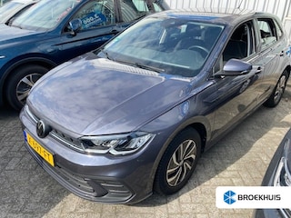 Volkswagen Polo 1.0 TSI Life 96pk Airco | Parkeersensoren v+a | Led koplampen | Navigatie via app connect | Adaptief cruise control |15"LMV