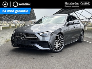 Mercedes-Benz C-klasse 180 Star Edition AMG Line | Night | Panoramadak | Burmester | Trekhaak | Sfeerverlichting | Memory stoelen |