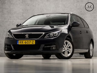 Peugeot 308 SW 1.2 PureTech Active Sport (PANORAMADAK, APPLE CARPLAY, XENON, NAVIGATIE, GETINT GLAS, PARKEERSENSOREN, SPORTSTOELEN, TREKHAAK, CRUISE, NIEUWSTAAT)