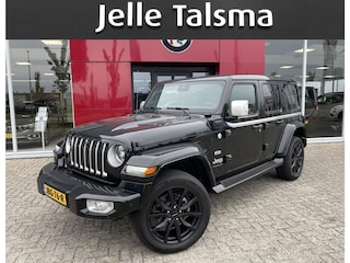 Jeep Wrangler Unlimited By Irmscher | Leer | Camera's | 20" Velgen | Treeplanken 4xe 380 Overland