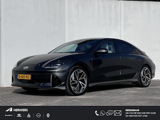 Hyundai Ioniq 6 Lounge 77.4 kWh / Trekhaak afneembaar 1.500 kg / WLTP 545 km stad 707 km / Warmtepomp / Elektrische stoelen en klep / Leder / HUD / Camera 360° /