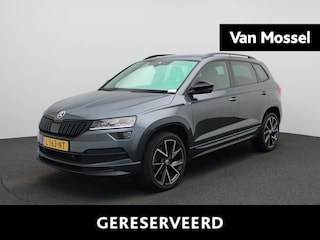 Skoda Karoq 1.5 TSI ACT Sportline Business | Automaat | Apple Carplay / Android Auto | Navigatie | Achteruitrijcamera | Virtual Cockpit | Verwarmde Stoelen | Adaptieve Cruise Control | Elektrische Achterklep | Canton Audio | Climate Control | Parkeersensoren | Lichtmetalen Velgen |