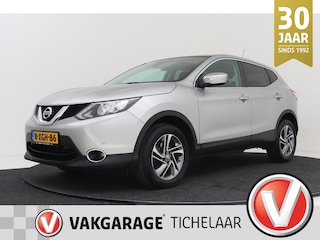Nissan Qashqai 1.2 Connect Edition | NAP | Trekhaak | NAV | Panoramadak | Cruise Control | Airco | Volledig onderhouden | Camera