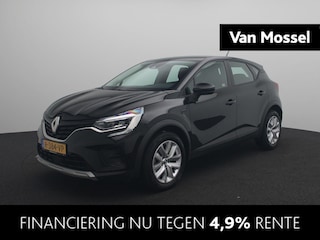 Renault Captur TCe 90 Equilibre | Airco |  Lane departure warning met lane keep assist | Led pure vision koplampen | Skidplates vóór en achter in zilvergrijs | Metaalkleur |