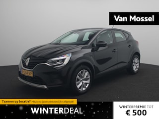 Renault Captur TCe 90 Equilibre | Airco |  Lane departure warning met lane keep assist | Led pure vision koplampen | Skidplates vóór en achter in zilvergrijs | Metaalkleur |
