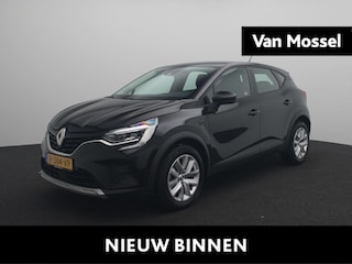 Renault Captur TCe 90 Equilibre | Airco | Lane departure warning met lane keep assist | Led pure vision koplampen | Skidplates vóór en achter in zilvergrijs | Metaalkleur |