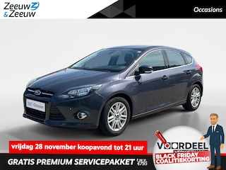 Ford Focus 1.0 EcoBoost Titanium 125pk | Dealer onderhouden | Navigatie | Parkeer sensoren | Dakdragers