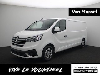 Renault Trafic E-Tech L2H1 T29 GB Comfort | Airbag voor passagier | LED-verlichting in de laadruimte | EASY LINK navigatiesysteem | Additionele parkeerhulp | Pack Vision | Stalen wielen 16" met wieldop 'Siras' in zilver |Reservewiel | Renault Handsfree Card |