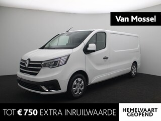 Renault Trafic E-Tech L2H1 T29 GB Comfort | Airbag voor passagier | LED-verlichting in de laadruimte | EASY LINK navigatiesysteem | Additionele parkeerhulp | Pack Vision | Stalen wielen 16" met wieldop 'Siras' in zilver |Reservewiel | Renault Handsfree Card |