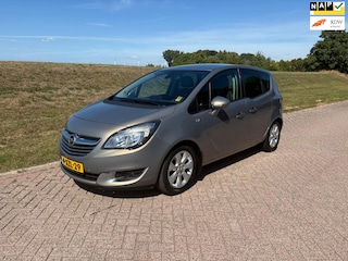 Opel Meriva 1.4 Turbo Cosmo Cruise 1e Eigenaar Airco Pdc Voor En Achter Mistlampen Navi Half Leder Automaat