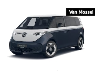 Volkswagen ID. Buzz Pro Bulli 86 kWh Lang 6 persoons 286 PK | #AD-Zomerdeal | Herwaardering | Trekhaak | Panoramadak | Elektrische schuifdeuren | Elektrische achterklep | Head up display | IQ Lights | 360 camera | Harman Kardon geluidssysteem | Apple Carplay | Parkeersensoren | Stoelverwarming | Stuurverwarming |