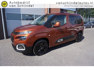 Citroën Berlingo 1.2 PURETECH 131PK AUTOMAAT SHINE LUXE 5P 5STOELEN DEC 2021 CAMERA NAVI ANDROID/APPLECARPLAY AIRCO CRUISECONTROL BLUETOOTH PARKEERSENSOREN RIJSTROOKSENSOR 16INCH LMV 2X SCHUIFDEUR