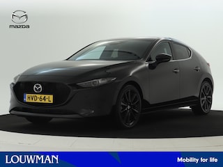 Mazda 3 2.0 e-SkyActiv-X M Hybrid 186 Takumi | Rood Leder | BOSE | 360 Camera |