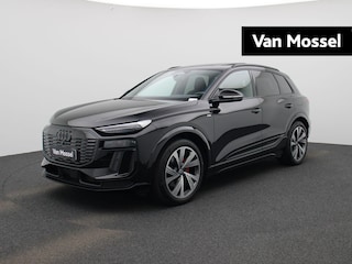 Audi Q6 e-tron S edition quattro 100 kWh l Adaptive cruise control l MMI experience pro l MMI-bijrijdersscherm l Glazen panoramadak l S-sportonderstel l RS Carbon Styling Pack l Autom. airconditioning 3 zones l Matrix-functie l Stoelverwarming voor en achter l Omgevingscamera's l Elektrisch instel. voorstoelen l Geheugen best.stoel + spiegels l Stuurverwarming l Apple Carplay / Android Auto l Lichtpakket plus ambient light l Trekhaak, mechanisch draaibaar l Audi drive select l Alarm Klasse III l Warmtepomp