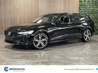 Volvo V60 T8 AWD Recharge R-Design | Schuifdak | Trekhaak | 360° Camera | Head-Up Display | Harman Kardon | Adaptieve Cruise Control | Stoel en Stuurwielverwarming | 19 Inch | Full LED Meesturende koplampen | Pilot Assist | BLIS Dode Hoek Detectie | Voorstoelen ele